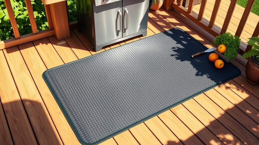durable heat resistant grill mat