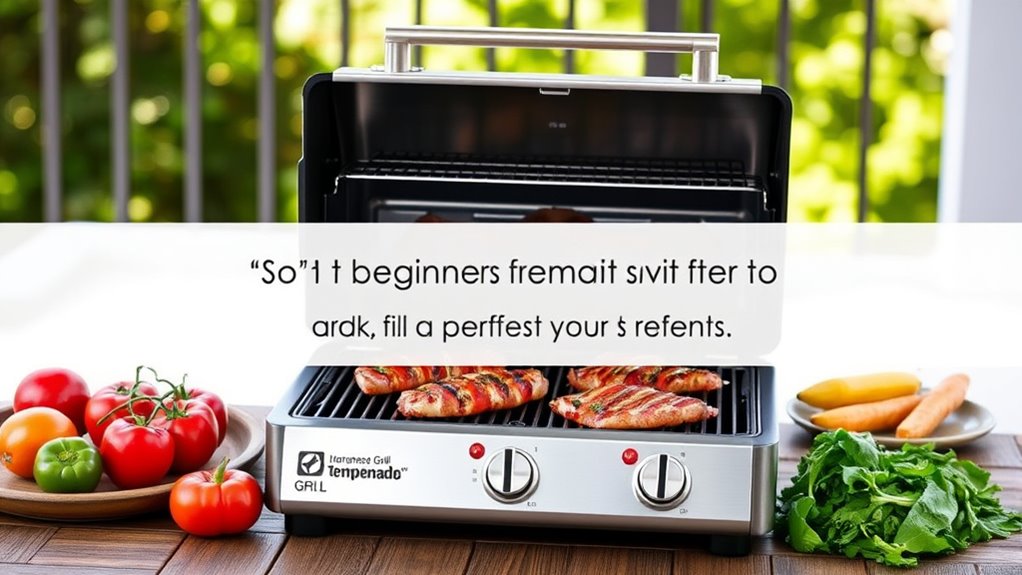 easy to use beginner grills