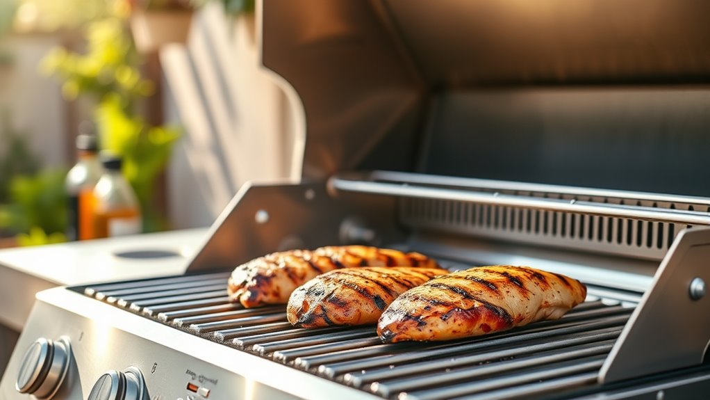 efficient controllable healthy grilling
