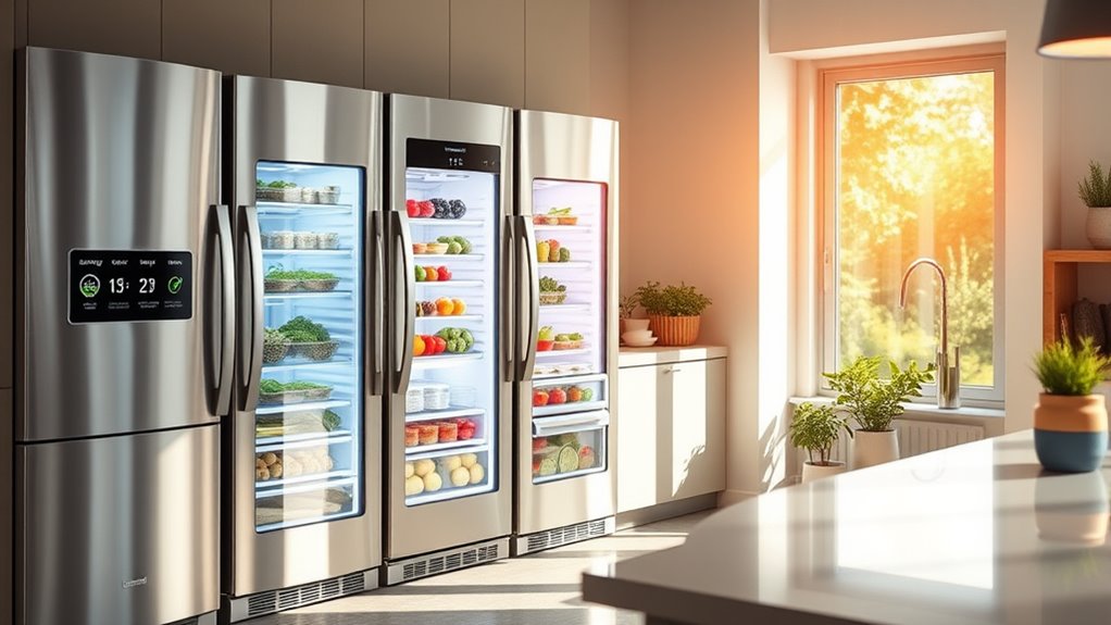 energy efficient refrigerator selection