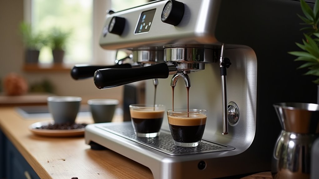 espresso machine frother selection