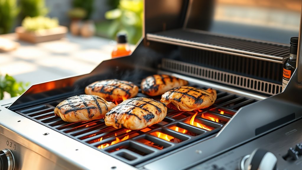 grill features for chicken