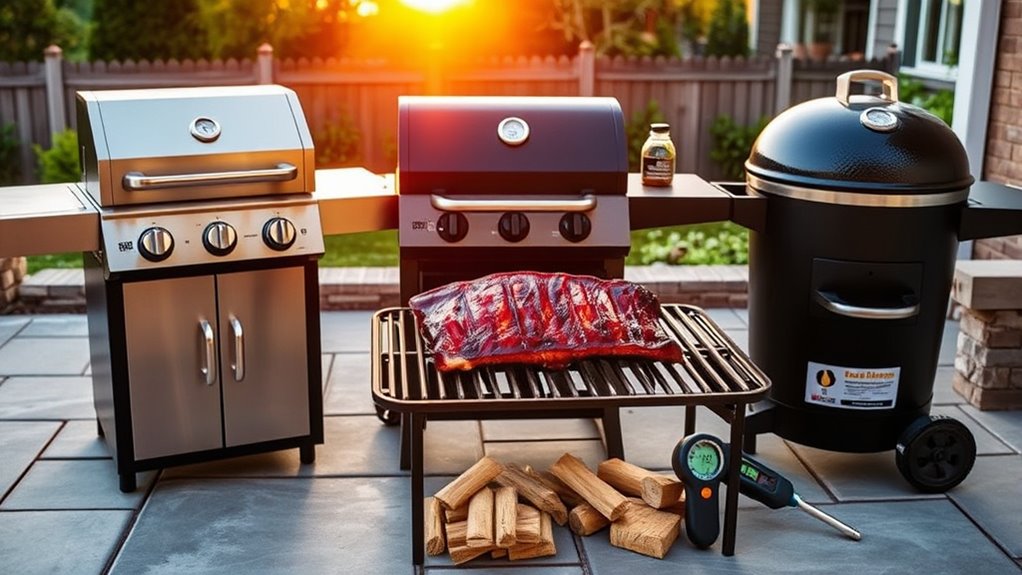 grill size durability cleanup