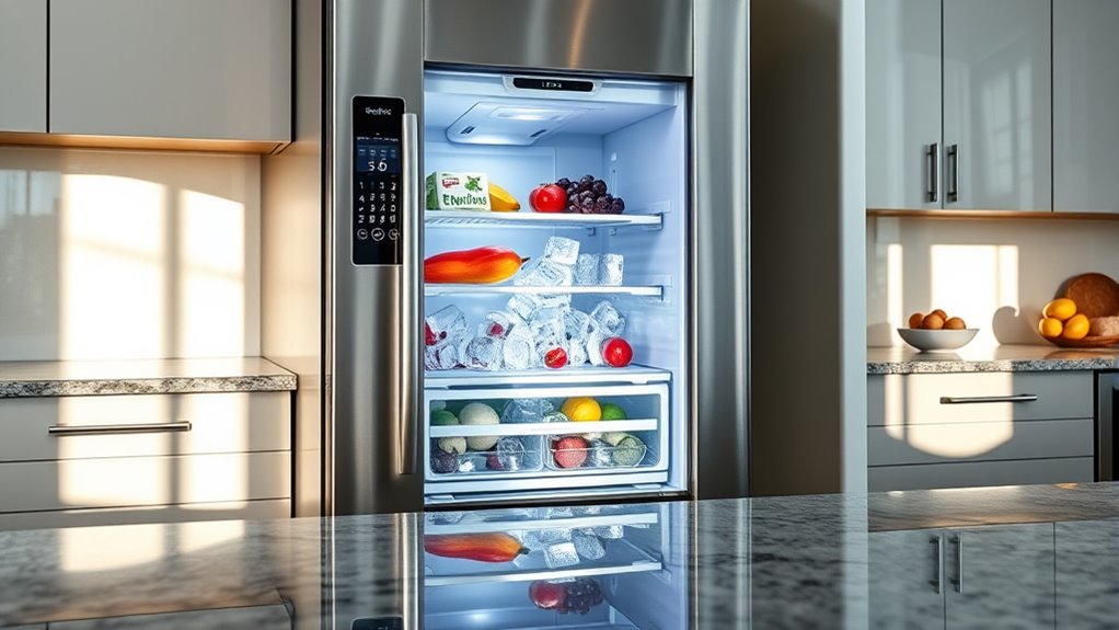 ice production and efficiency