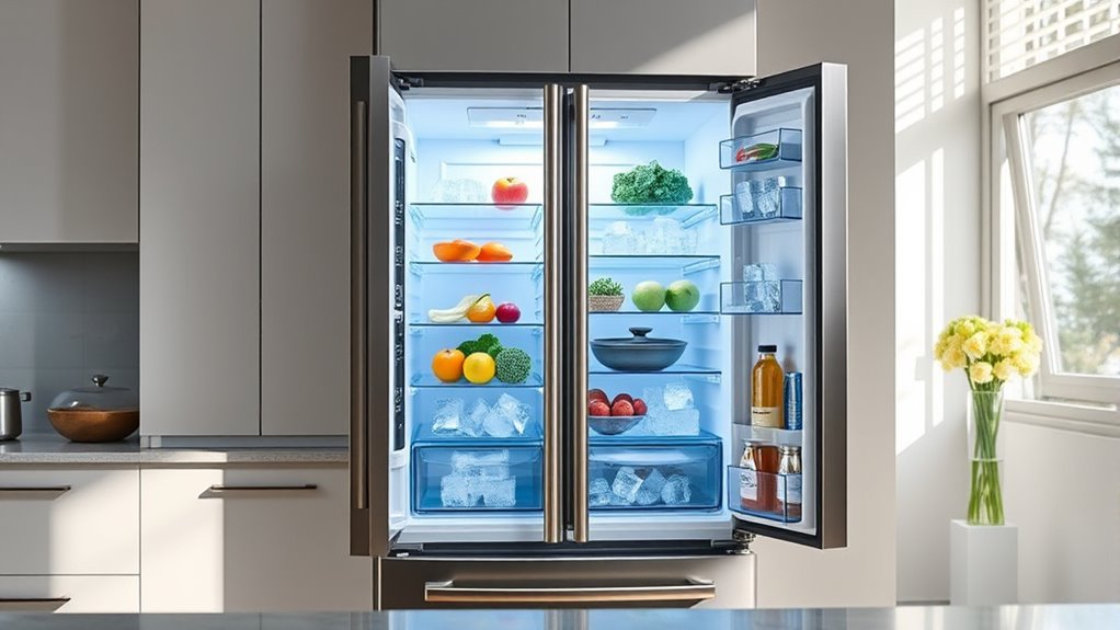 ice production and efficiency