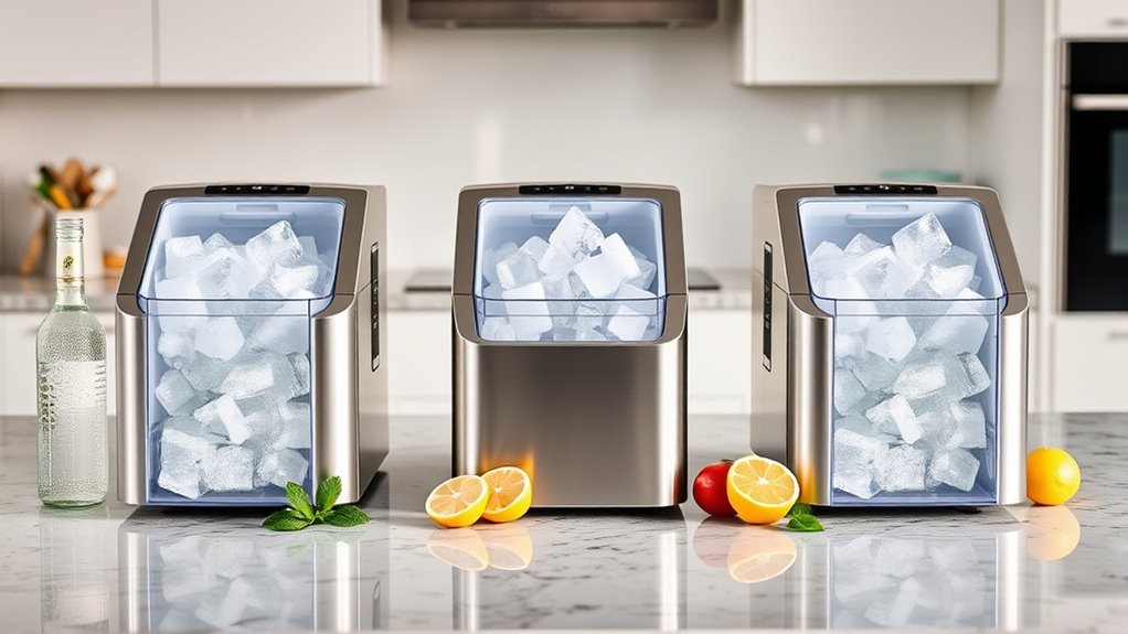 ice production portability efficiency