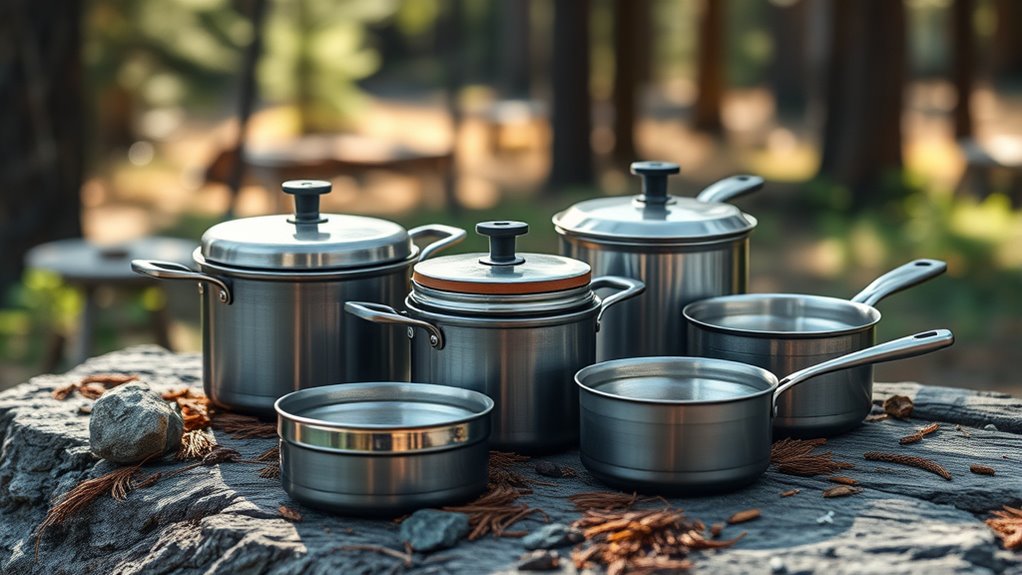 lightweight durable compact cookware