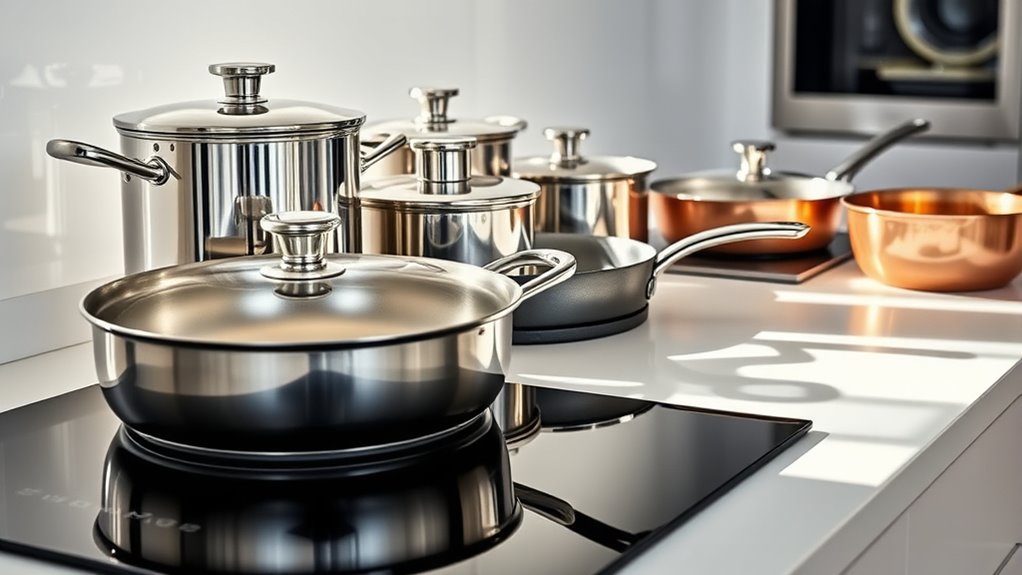 magnetic base cookware selection