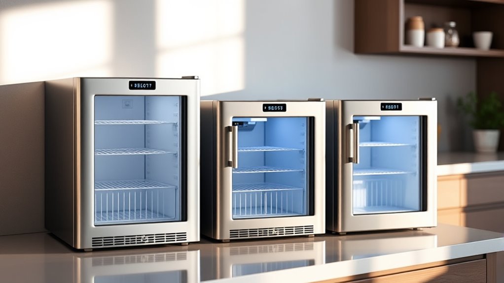 mini freezer selection factors