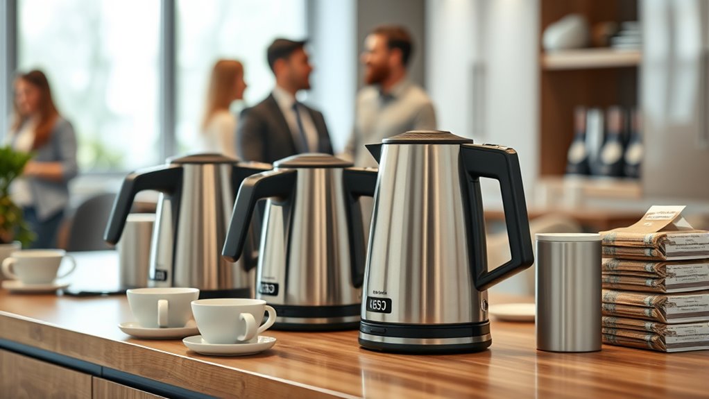 office electric kettle considerations