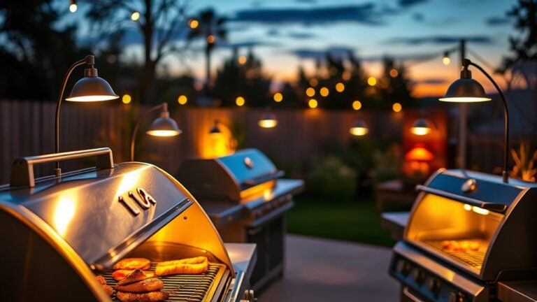 outdoor grill lighting options