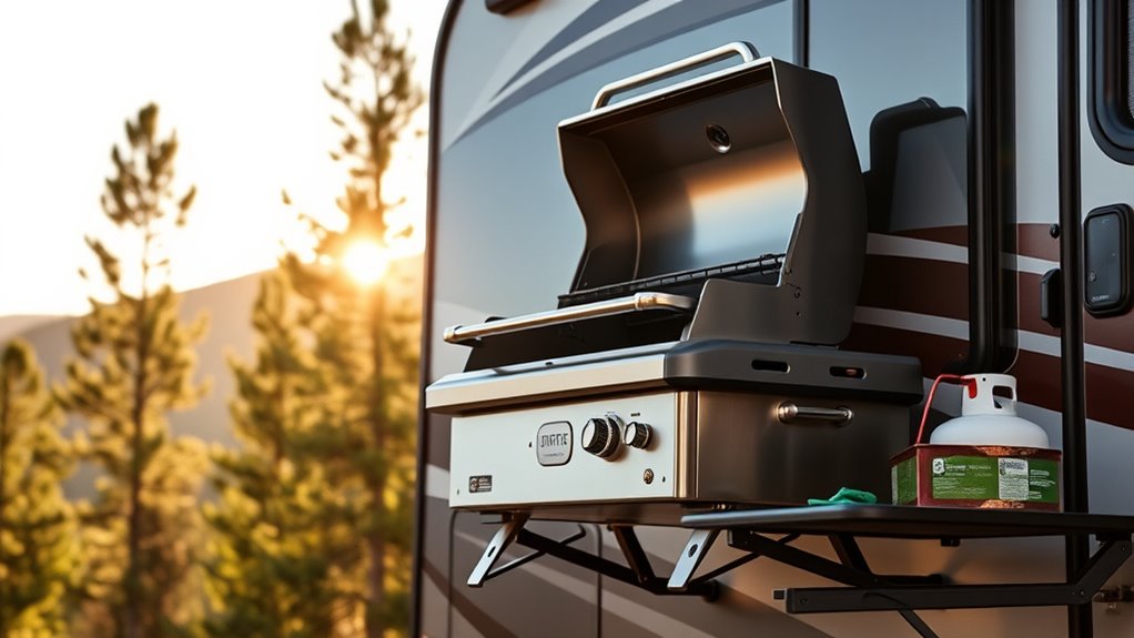 portable efficient outdoor grill