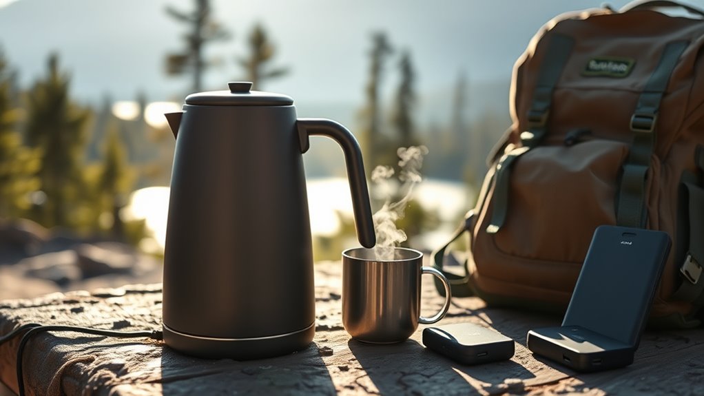 portable efficient safe kettle