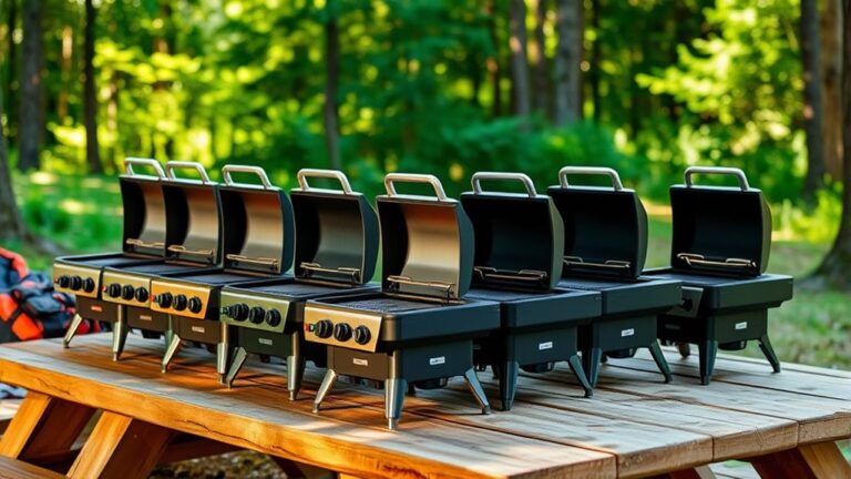 portable gas grills camping