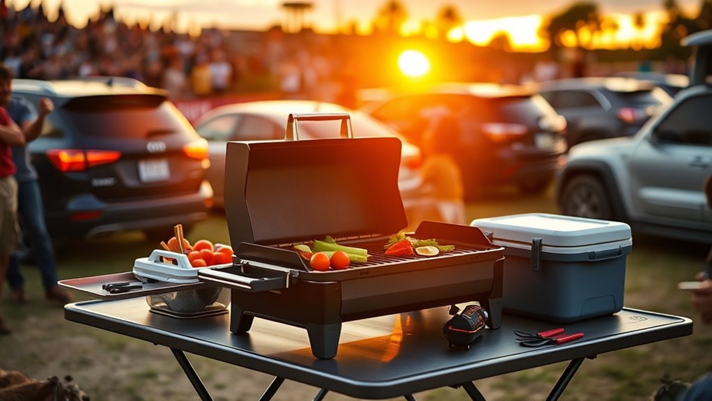 portable grill selection factors
