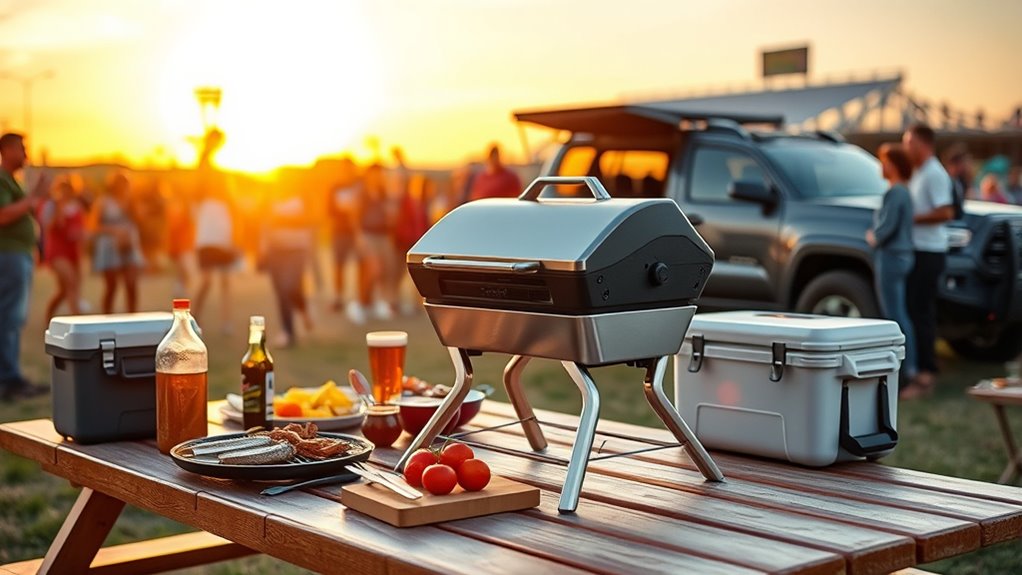portable grill selection factors