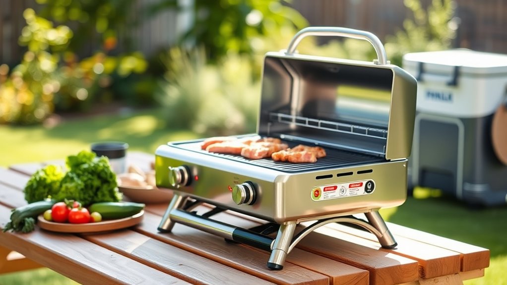 portable grill selection factors