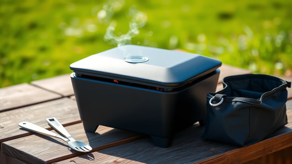 portable grill size matters
