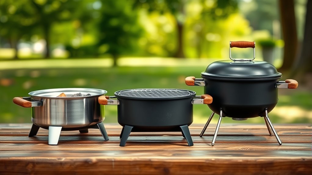 portable grill size matters