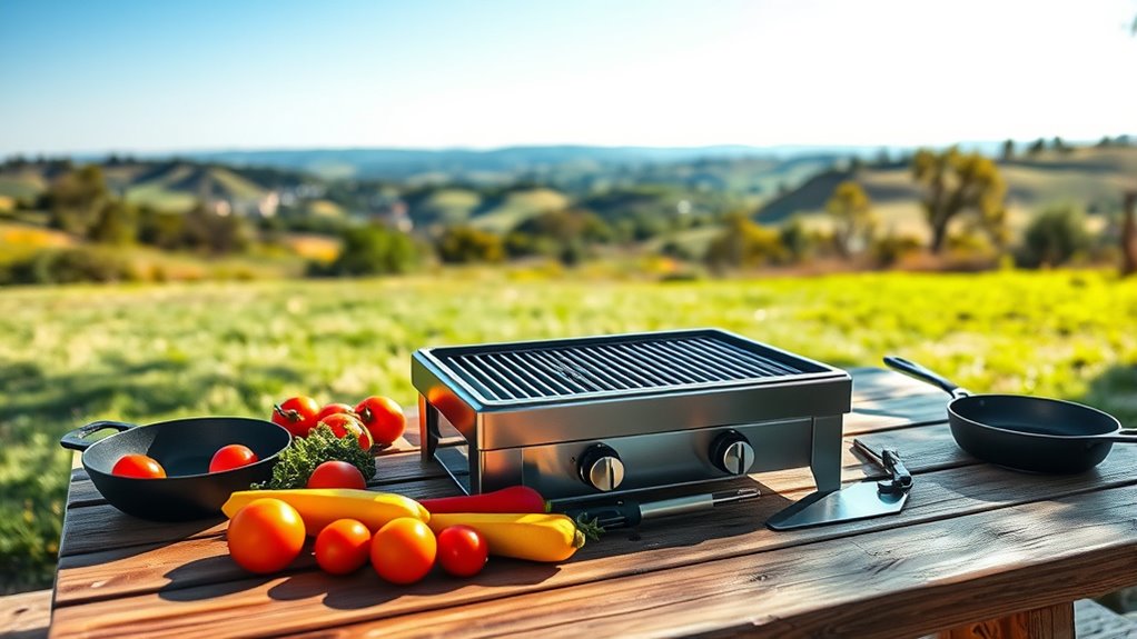 portable grill size matters