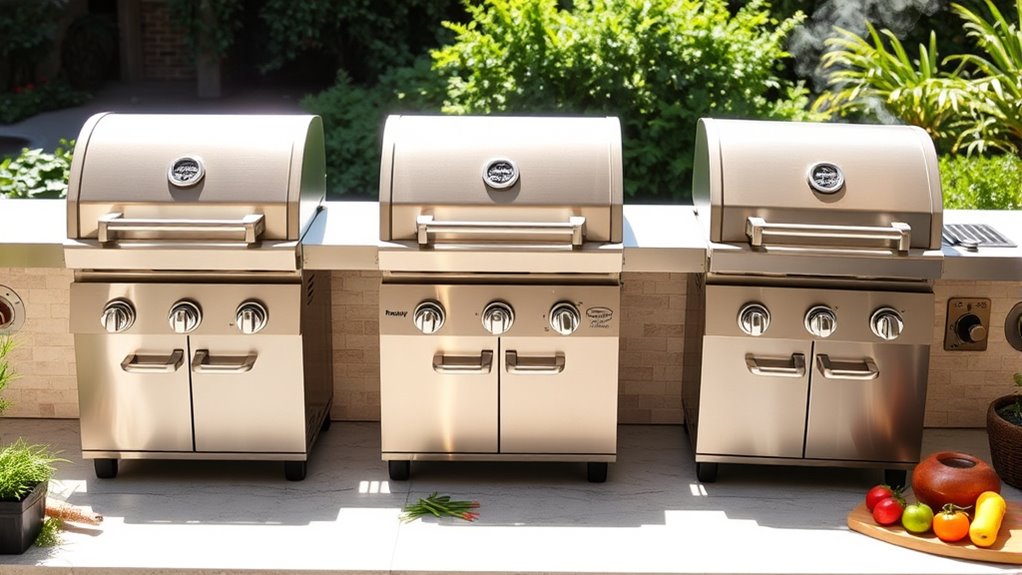 quality burners and durability