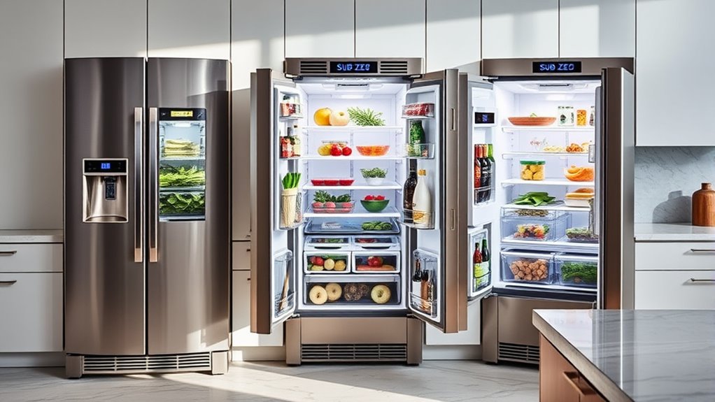 refrigerator features and compatibility