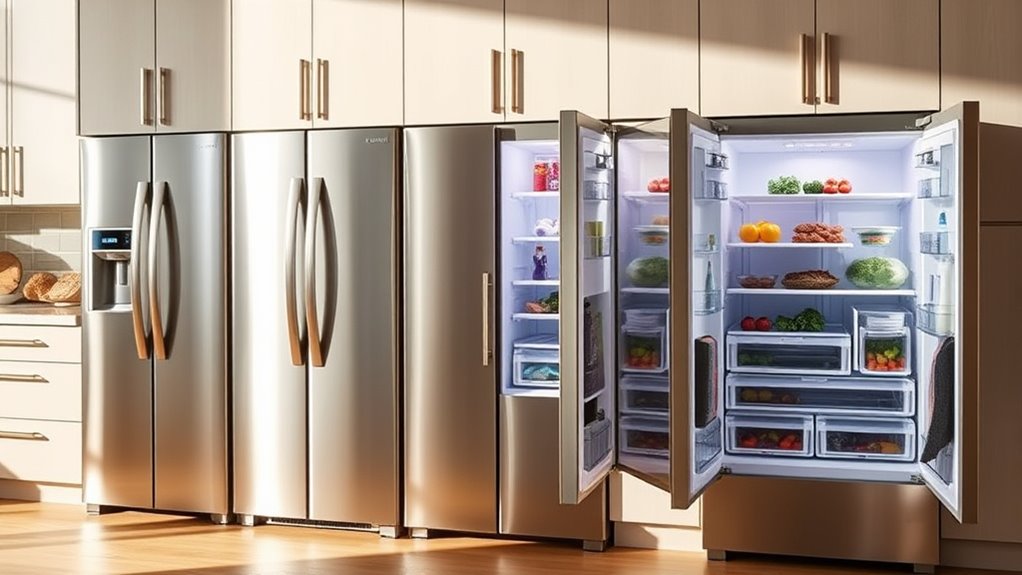 refrigerator selection considerations outlined