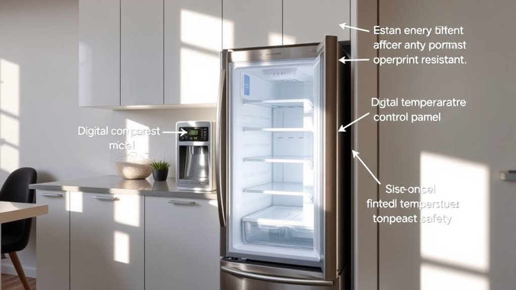 refrigerator selection considerations outlined