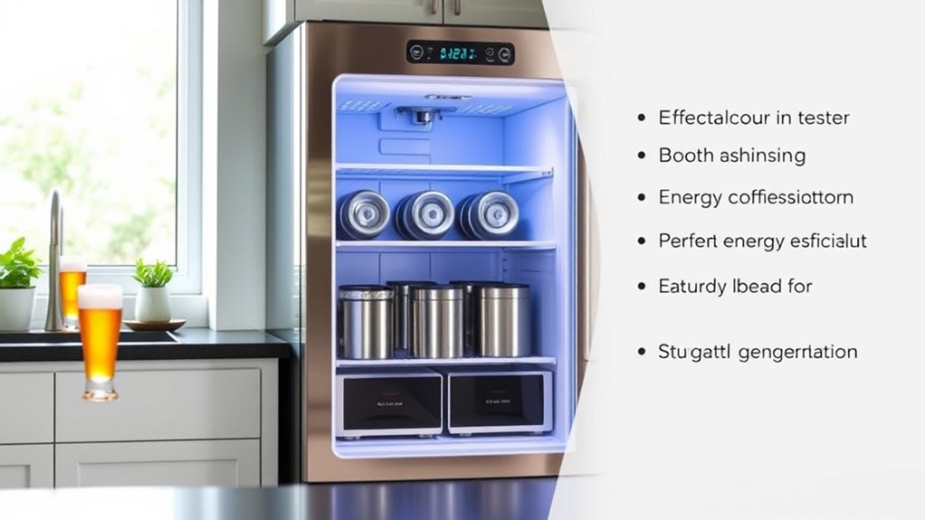 refrigerator selection for kegerator