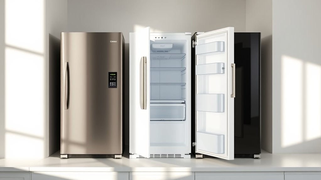 refrigerator size and efficiency