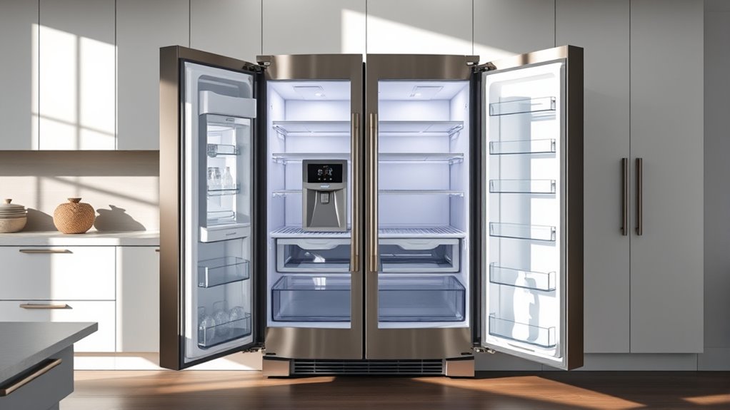 refrigerator size and efficiency