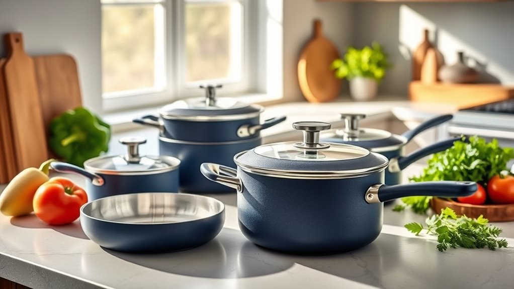 safe durable heat distributing cookware