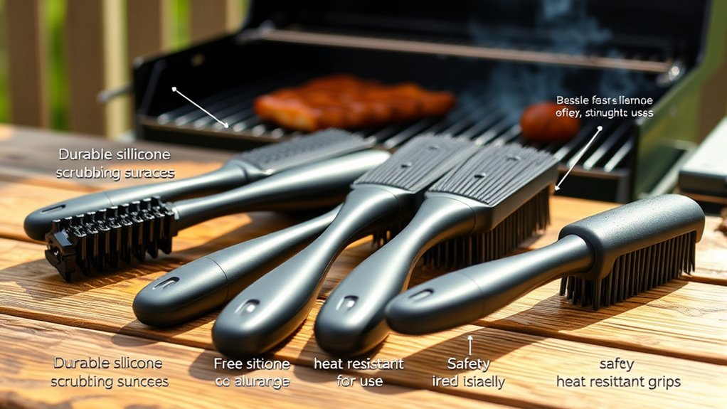 safe effective durable grill cleaning