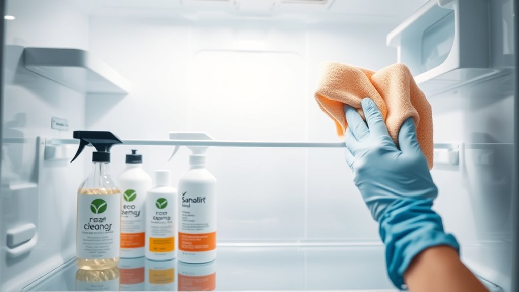 safe effective fridge cleaner