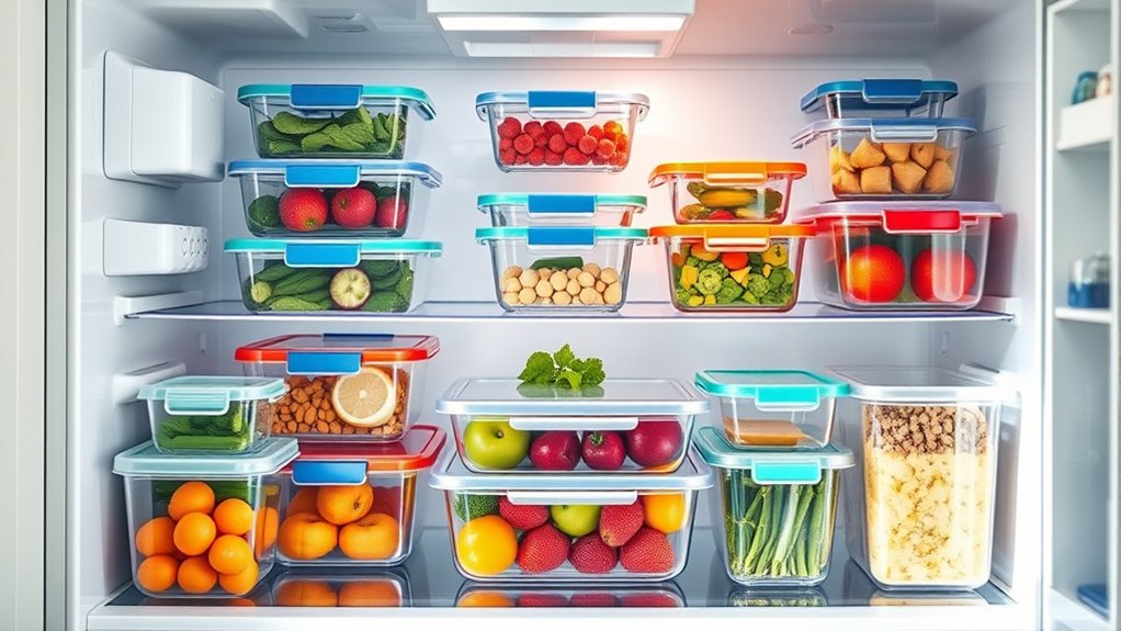 safe stackable sealable containers