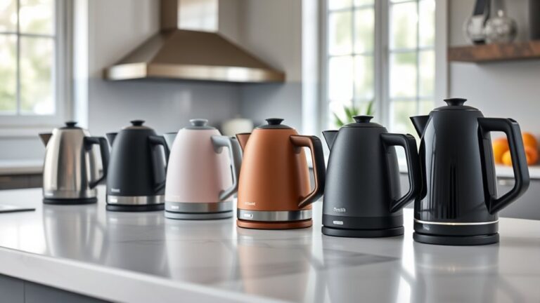 silent electric tea kettles