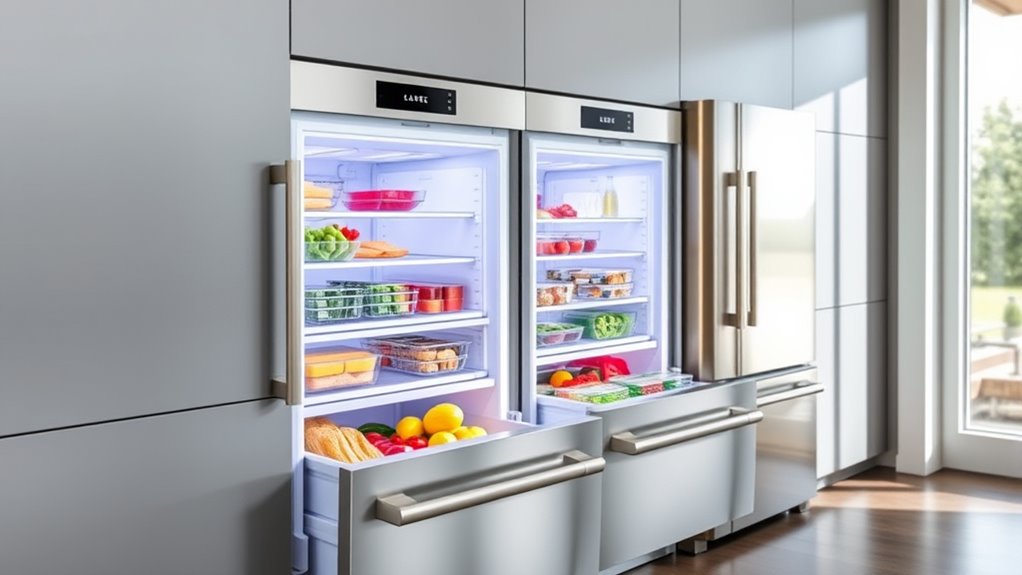 storage efficiency temperature control