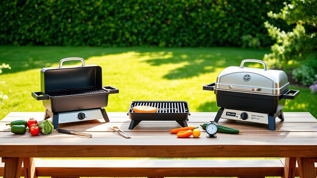 tabletop gas grill selection