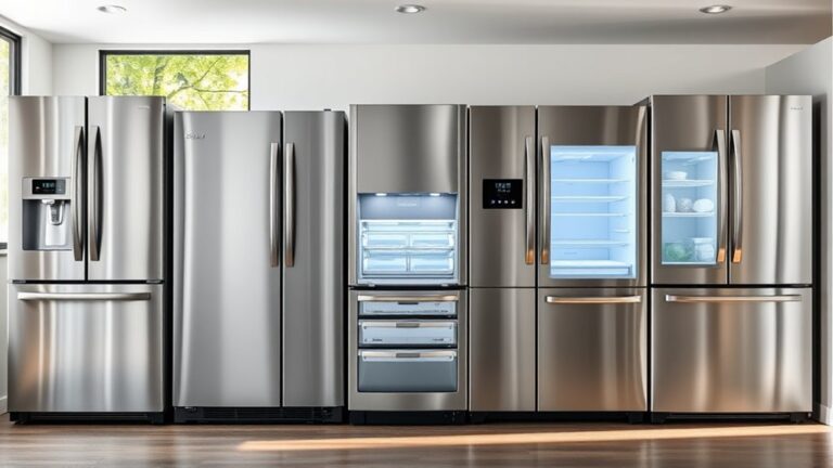 top bottom freezer refrigerators