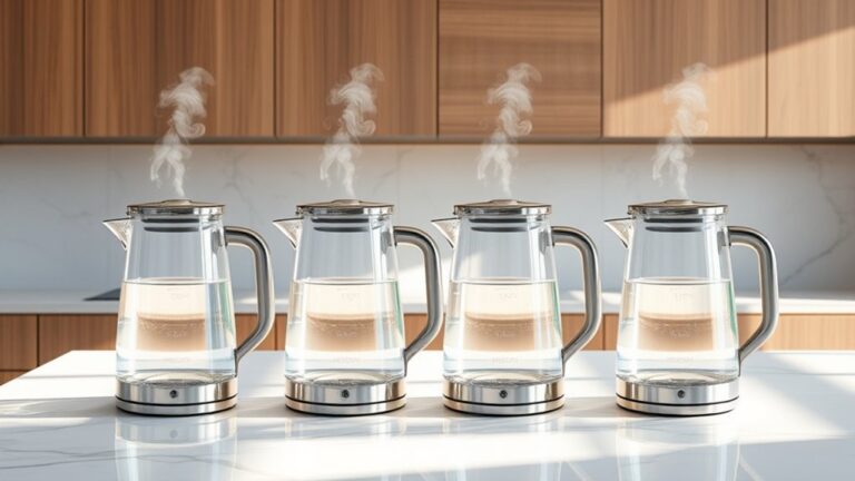 top clear electric kettles