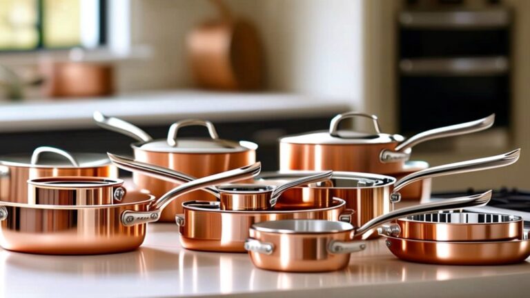 top copper cookware sets