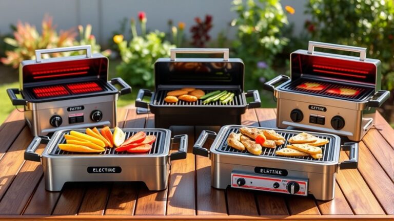 top electric and gas grills