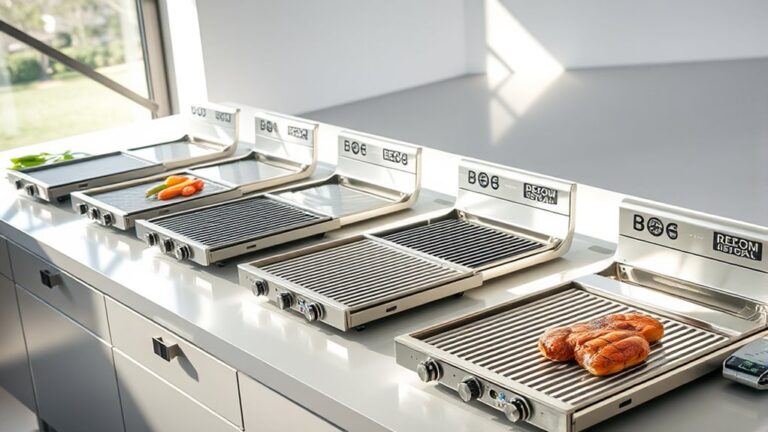 top flat iron grills