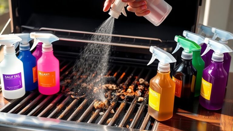 top grill cleaner sprays