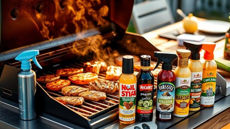 top grill non stick sprays