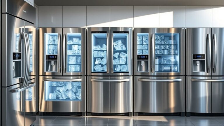 top ice maker refrigerators