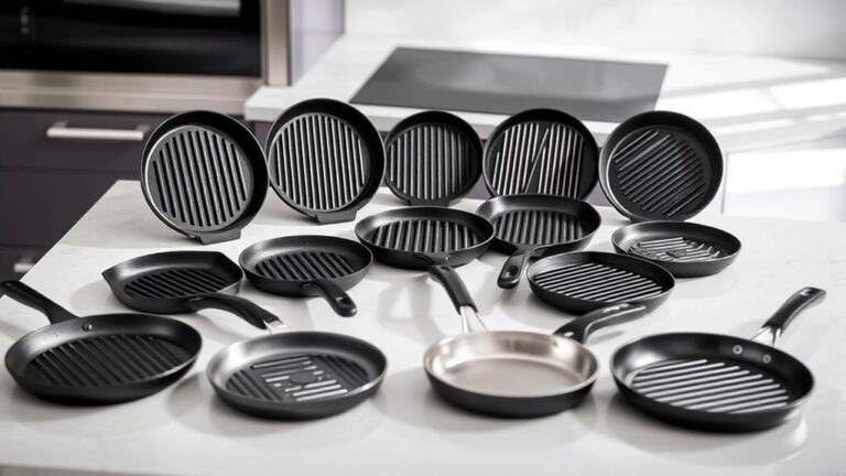 top induction grill pans