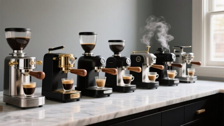 top lever espresso machines
