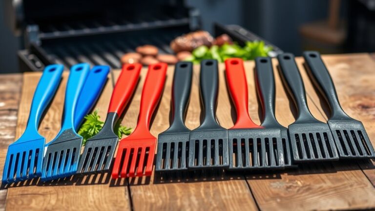 top non metal grill brushes