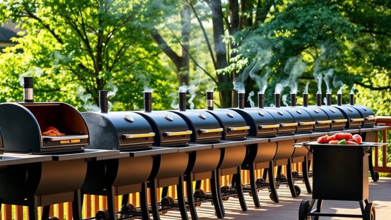top offset smoker grills